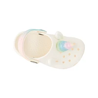 Toddler Girls' I Am Rainbow Unicorn Clog