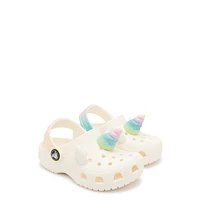 Toddler Girls' I Am Rainbow Unicorn Clog