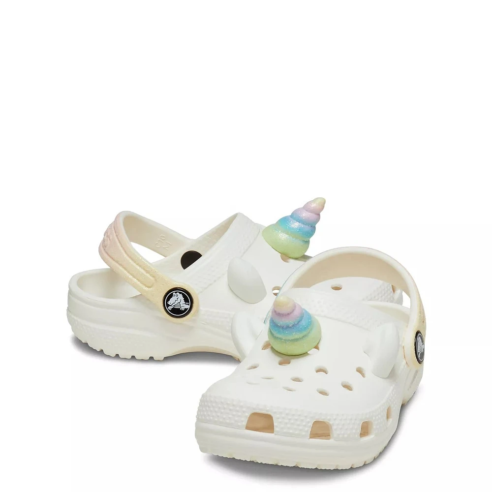 Toddler Girls' I Am Rainbow Unicorn Clog