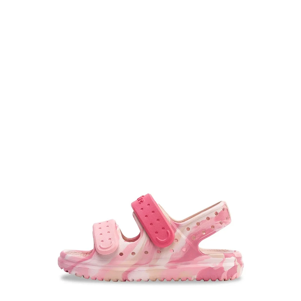 Toddler Girls’ Chase Marbled Sandal