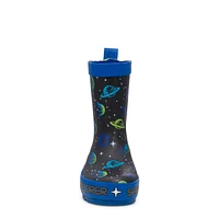 Toddler Boys' Asteroid Waterproof Rain Boot