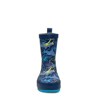 Toddler Boys' Zaf Waterproof Rain Boot