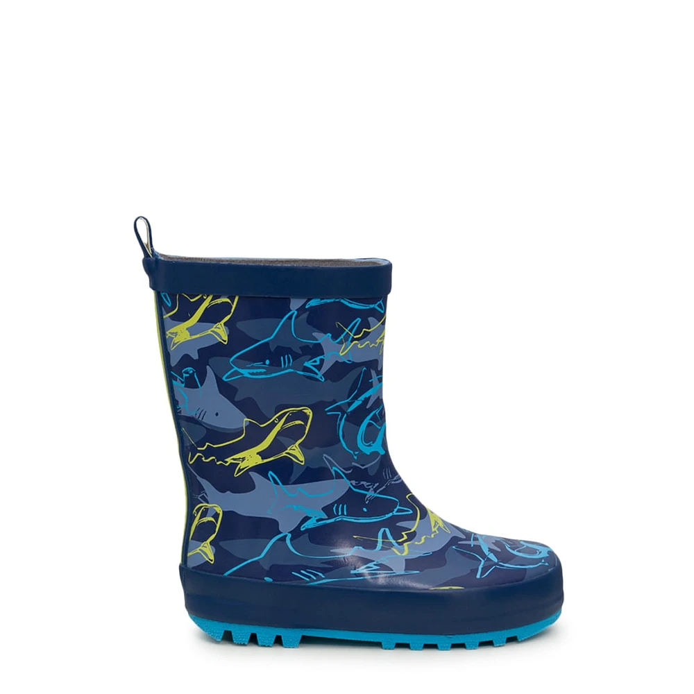 Toddler Boys' Zaf Waterproof Rain Boot