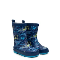 Toddler Boys' Zaf Waterproof Rain Boot