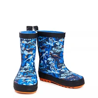 Toddler Boys' Dino Waterproof Rainboot