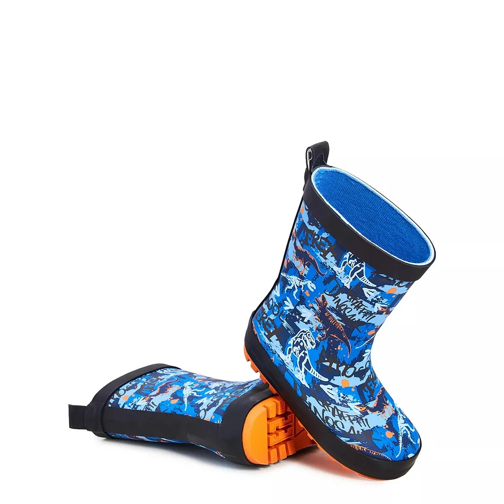 Toddler Boys' Dino Waterproof Rainboot