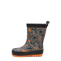 Toddler Boys' Rex Waterproof Rain Boot