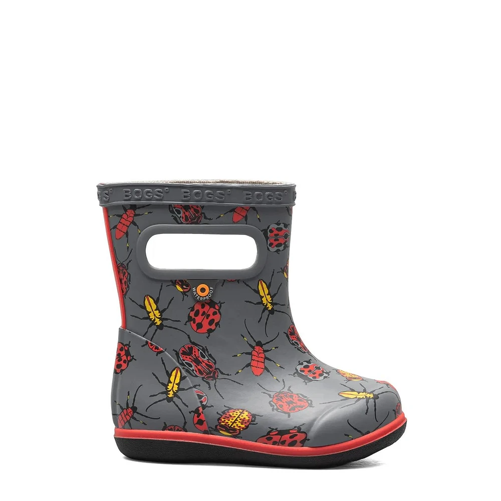 Toddler Boys' Skipper II Bugs Waterproof Rain Boot