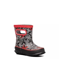 Toddler Boys' Skipper Cool Dinos Waterproof Rain Boot