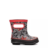 Toddler Boys' Skipper Cool Dinos Waterproof Rain Boot