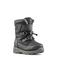 Toddler Unisex Slinky Nylon Waterproof Winter Boot