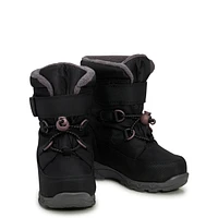 Toddler Unisex Slinky Nylon Waterproof Winter Boot