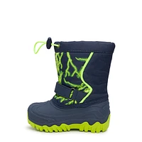 Toddler Boys' Evan Lighted Waterproof Winter Boot