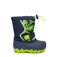 Toddler Boys' Evan Lighted Waterproof Winter Boot