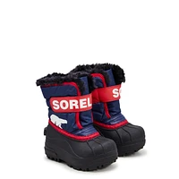 Toddler Boys' Snow Commander Waterproof Winter Boot