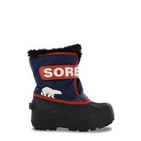 Toddler Boys' Snow Commander Winter Boot