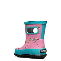 Toddler Girls' Skipper Mermaids Waterproof Rain Boot