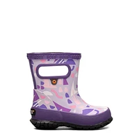 Toddler Girls' Skipper Sparse Geo Waterproof Rain Boot