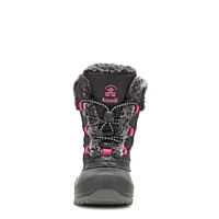 Toddler Girls' Waterproof Star 4T Winter Boot