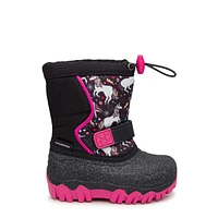 Toddler Girls' Emily Lighted Waterproof Winter Boot