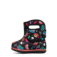 Toddler Unisex Baby Bogs II Rainbow Fun Waterproof Winter Boot