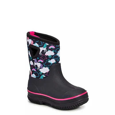 Toddler Girls' Unicorn Sky Waterproof Winter Boot