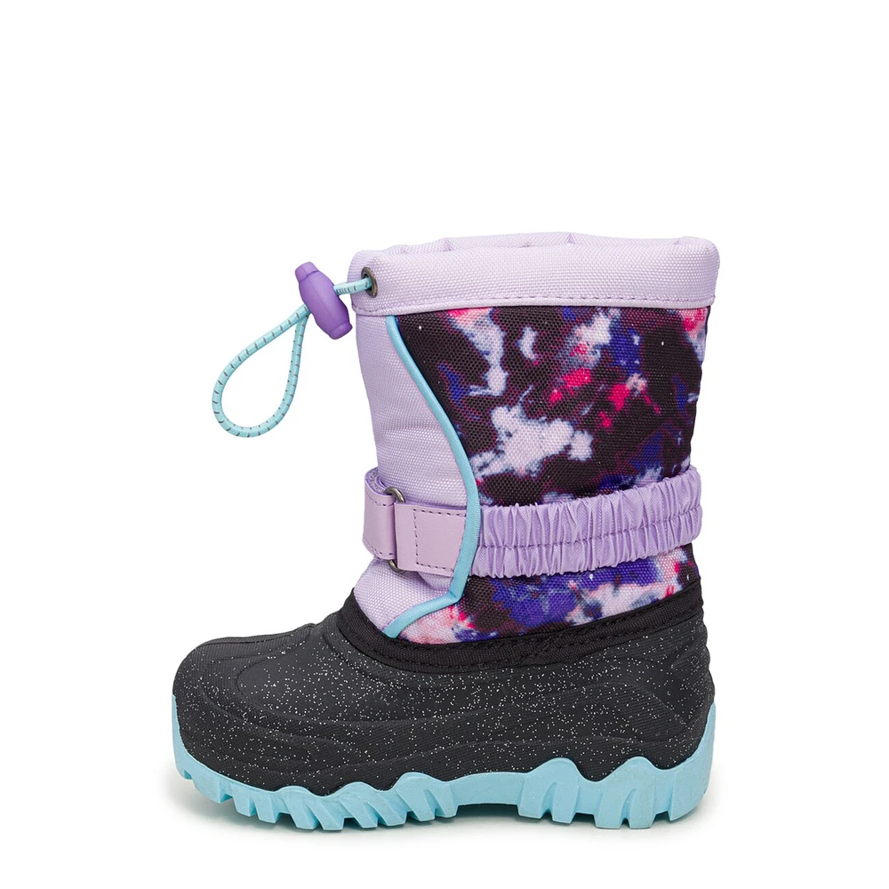 Toddler Girls' Waterproof Mable Lighted Winter Boot