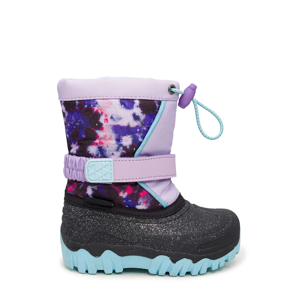 Toddler Girls' Waterproof Mable Lighted Winter Boot