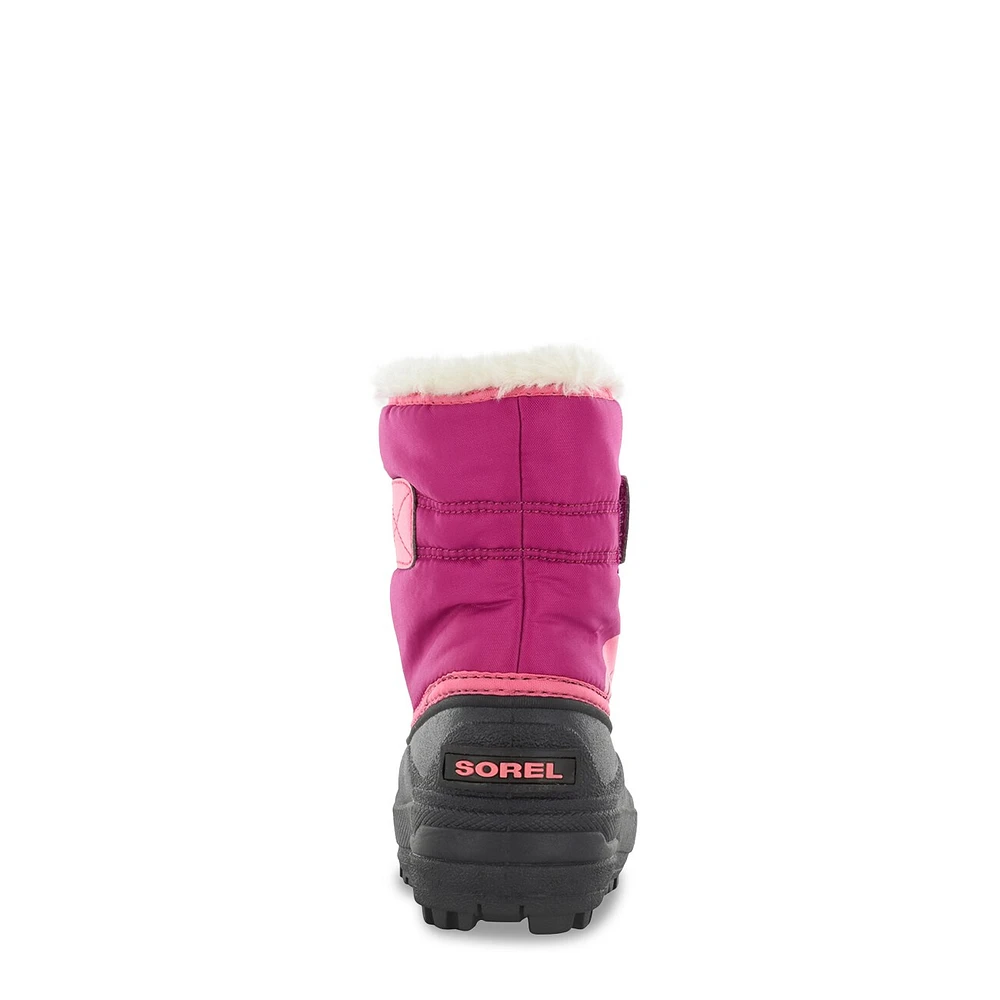 Toddler Girls' Snow Commander Waterproof Winter Boot