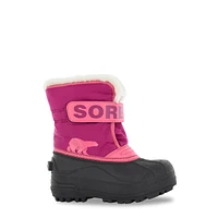 Toddler Girls' Snow Commander Waterproof Winter Boot