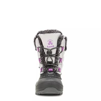 Toddler Girls' Waterproof Star 4 T Winter Boot