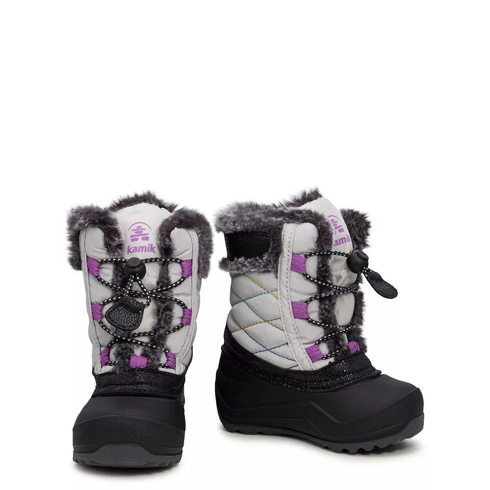 Toddler Girls' Waterproof Star 4 T Winter Boot