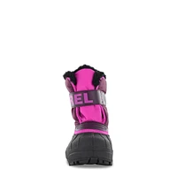 Toddler Girls' Snow Commander Waterproof Winter Boot