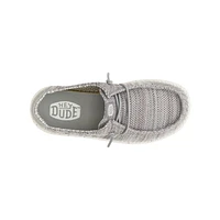 Youth Boys' Wally Stretch Moc Toe Slip-On