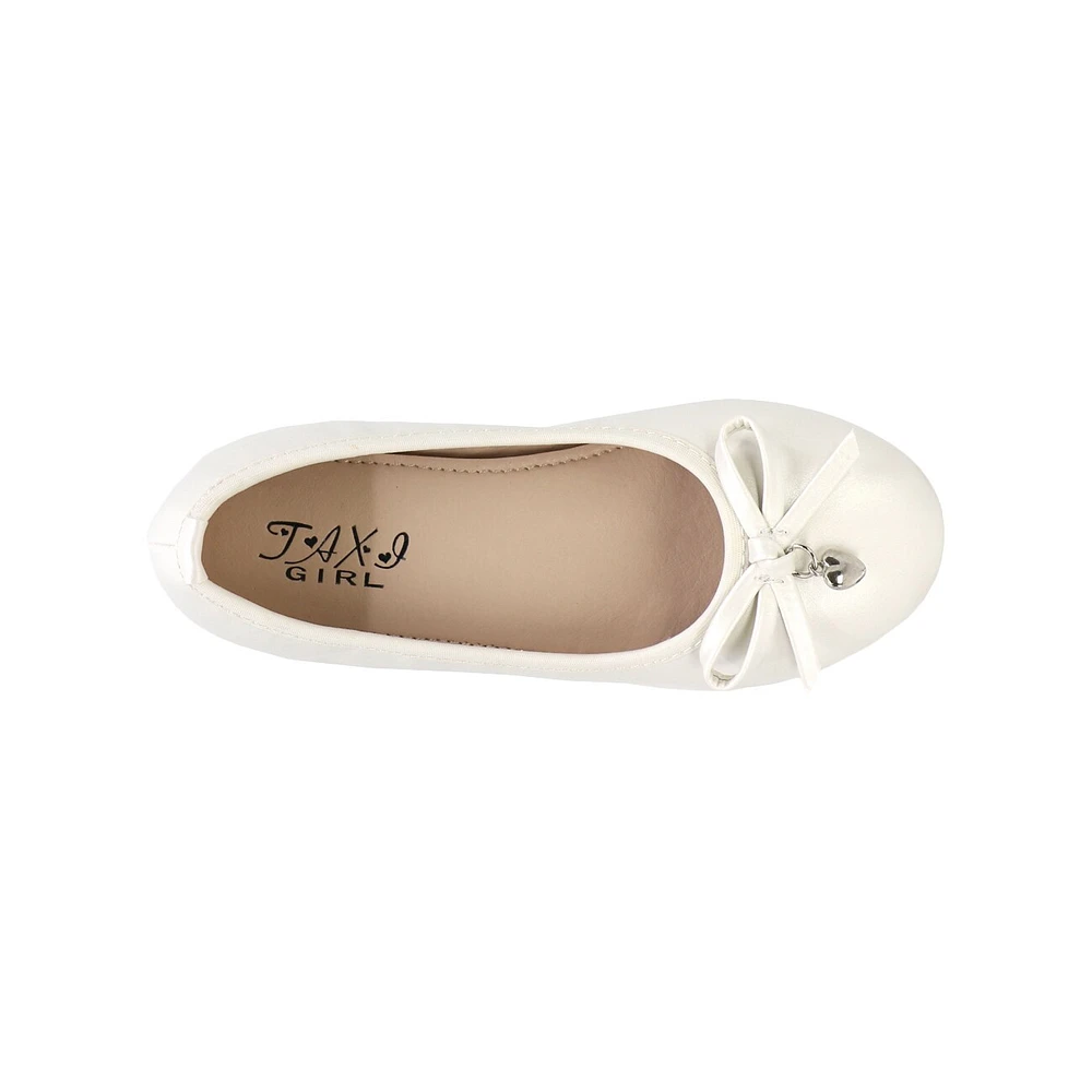 Youth Girls' Heart-03 Ballet Flat