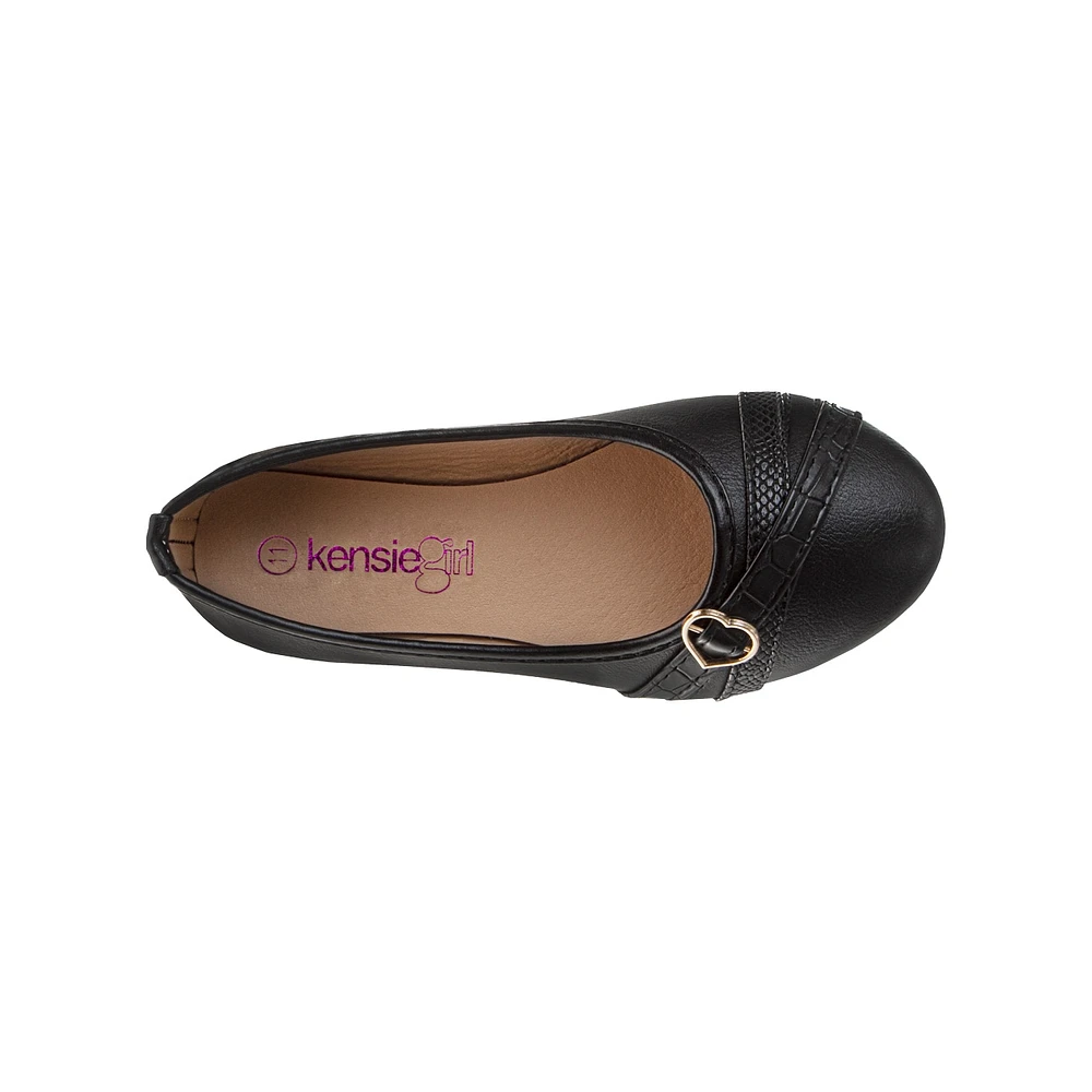 Youth Girls' Heart Charm Ballet Flat