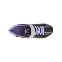 Youth Girls' Stars Applique Sneaker