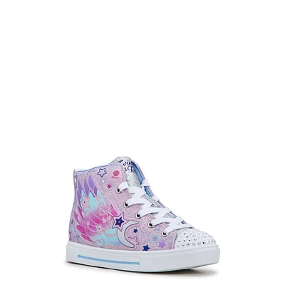 Youth Girls' Twinkle Sparks Galaxy High Top Sneaker