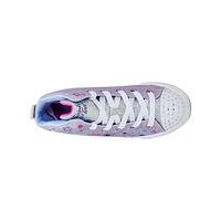 Youth Girls' Twinkle Sparks Galaxy High Top Sneaker