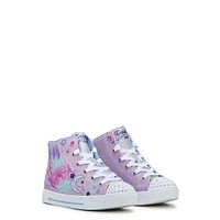 Youth Girls' Twinkle Sparks Galaxy High Top Sneaker