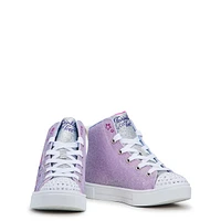 Youth Girls' Twinkle Sparks Galaxy High Top Sneaker