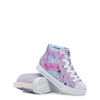 Youth Girls' Twinkle Sparks Galaxy High Top Sneaker