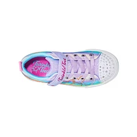 Youth Girls' Twinkle Toes: Sparks - Ombre Love Sneaker