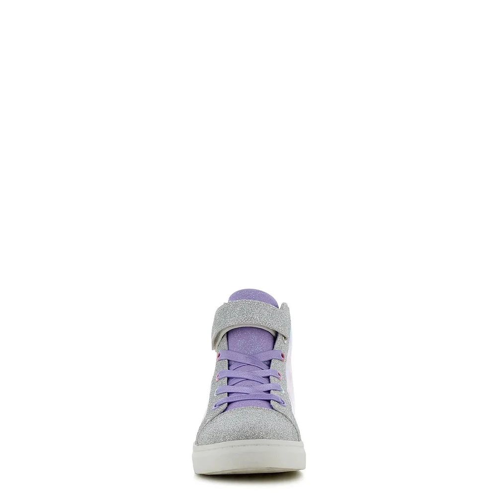 Girls' Rainbow Heart Light-Up Sneaker