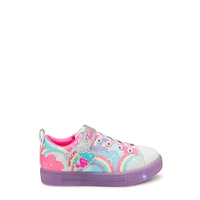 Youth Girls' Twinkle Toes Sparks Ice 2.0 Shimmering Sky Sneaker