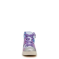 Youth Girls' Butterfly Sparkle Light-Up High-Top Sneaker