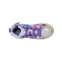 Youth Girls' Butterfly Sparkle Light-Up High-Top Sneaker