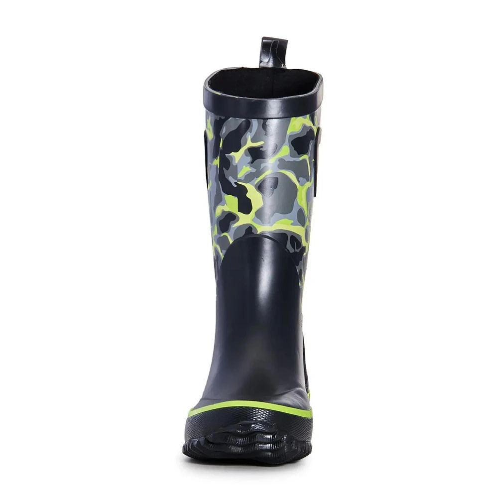Youth Boys' Lava Waterproof Rain Boot