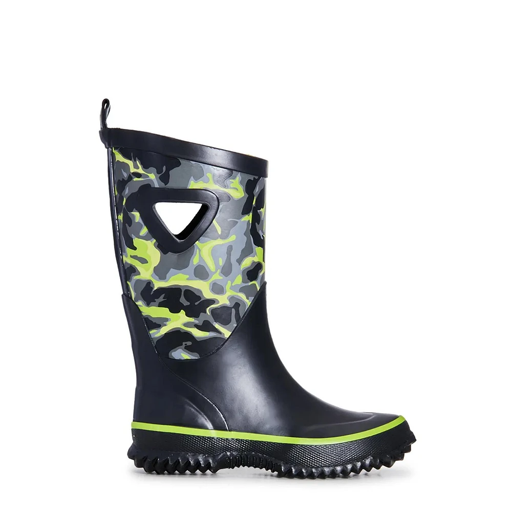 Youth Boys' Lava Waterproof Rain Boot