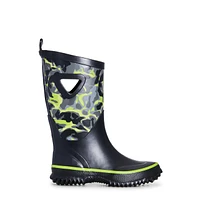 Youth Boys' Lava Waterproof Rain Boot